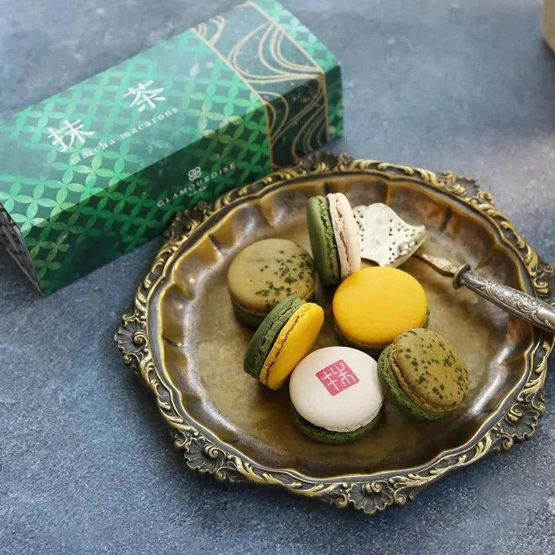 抹茶のマカロン6個セット （冷凍） – ア・ラ・カンパーニュ / グラモウ