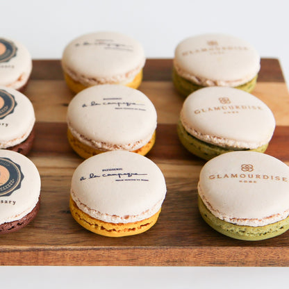 オーダーメイド ロゴ入れプリントマカロン（マカロンコロレ6個セット常温）