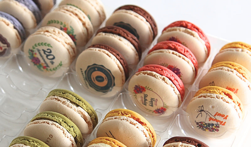 オリジナルロゴマカロン製作