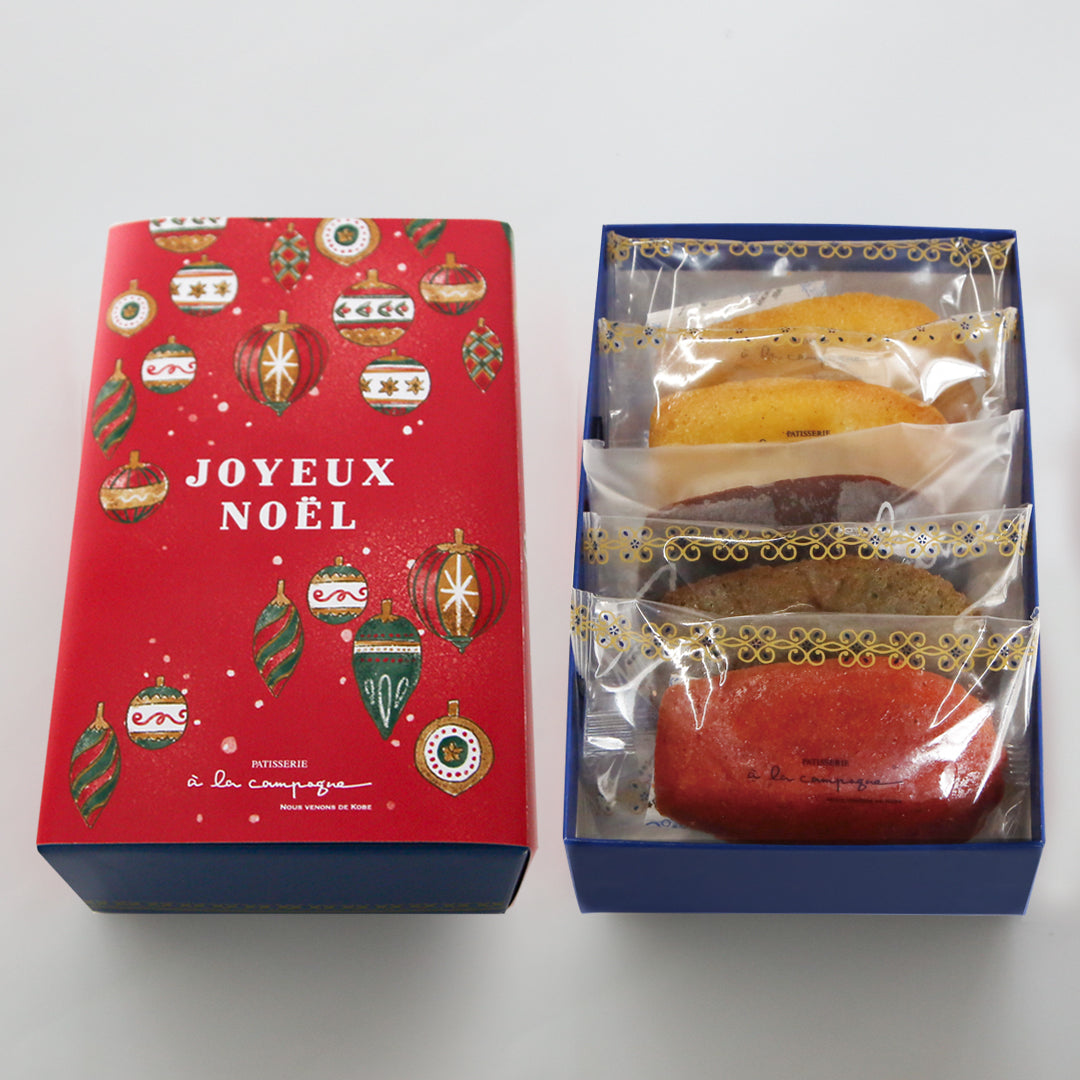 【クリスマス仕様】マドレーヌ5枚セット