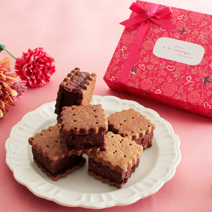 チョコが詰まったタルトクッキー / 「タルト フーレ オ ショコラ」